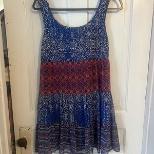 Size S Speeckless Tiered Midi/A-line Tank Dress
